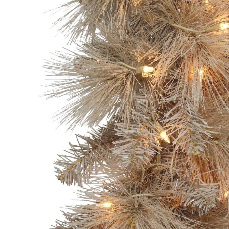 Pre-Lit Artificial Christmas Garland - 9' x 10" - Clear Incandescent Lights