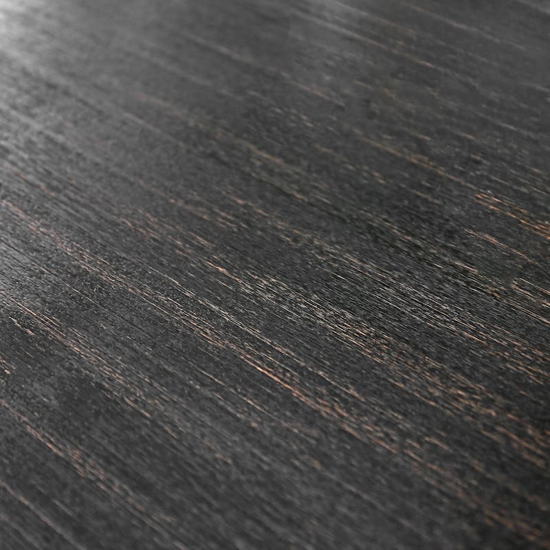 Furniture of America Tays Contemporary Black Solid Wood Dining Table