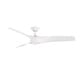 preview thumbnail 25 of 26, Zephyr Indoor and Outdoor 3-Blade Smart Ceiling Fan 52in with 3000K LED Light Kit and Remote Control with Wall Cradle