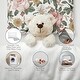 preview thumbnail 3 of 4, Sweet Jojo Designs Blush Pink Yellow Vintage Floral Boho Girl Mini Pillow with Pillowcase 12x8 in Bohemian Shabby Chic Farmhouse