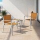 preview thumbnail 46 of 53, Corvus Yorkdale Outdoor Modern 3-piece Chat Set
