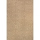 preview thumbnail 2 of 12, Nuloom Elba SuperiorWash Triangular Easy-Jute Machine Washable Area Rug