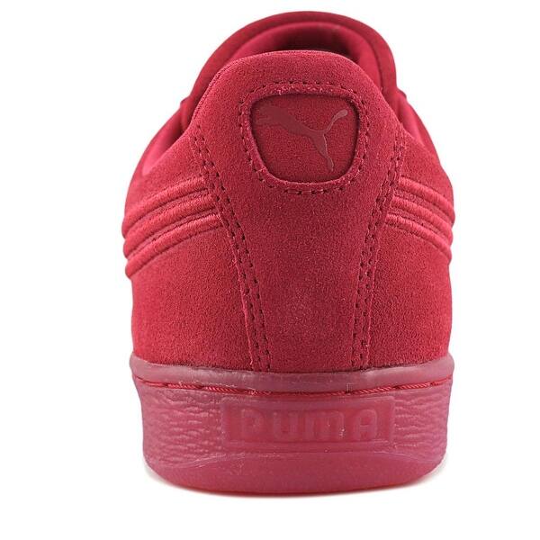 Shop Puma Suede Classic Badge Iced Men Round Toe Suede Pink