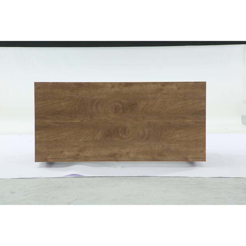 59 Inch Large Kitchen Island with Storage Shelves - 27.55" D x 59.05" W x 35.43" H
