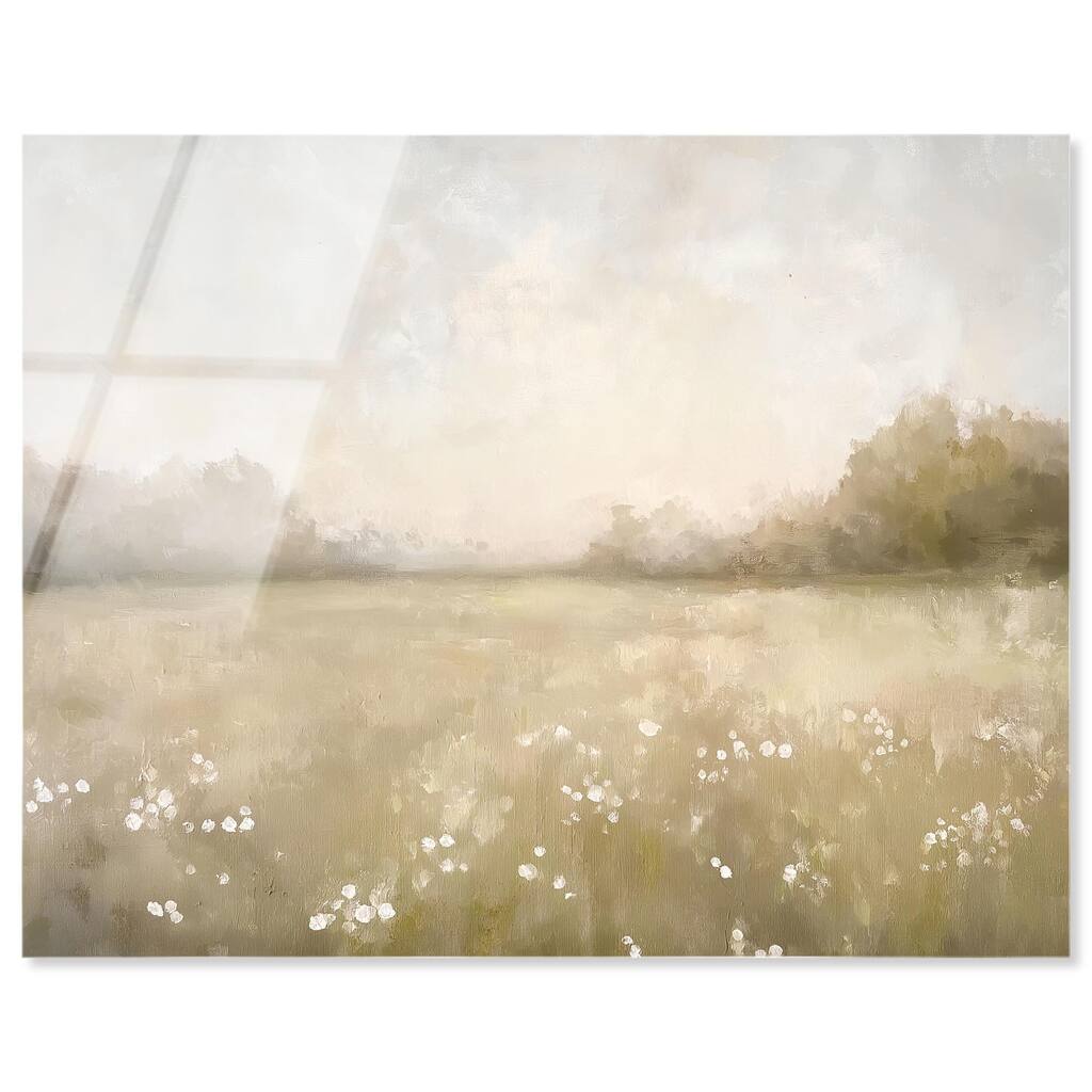 Peaceful Expanse Acrylic by Art Remedy, Ready to Hang