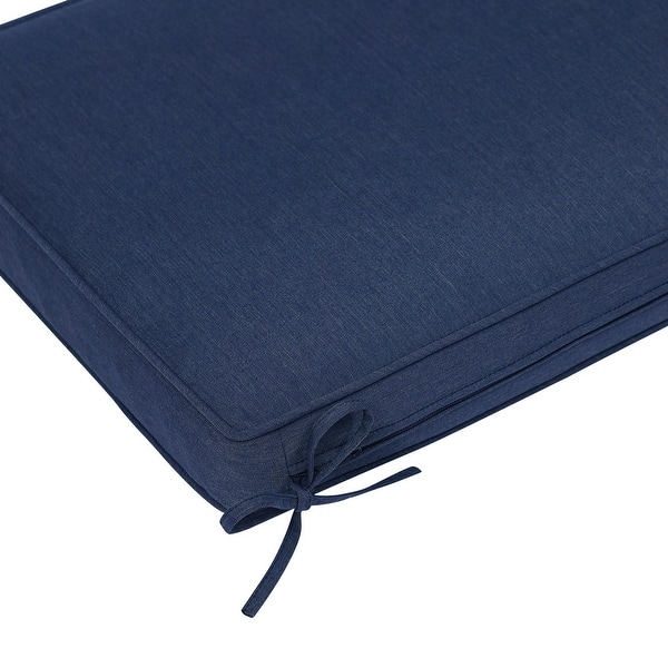 Aoodor Patio Furniture 46" x 18" x 3" Outdoor Bench Cushion - N/A