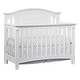 preview thumbnail 1 of 0, Oxford Baby Willowbrook 4 In 1 Convertible Crib - UPS White