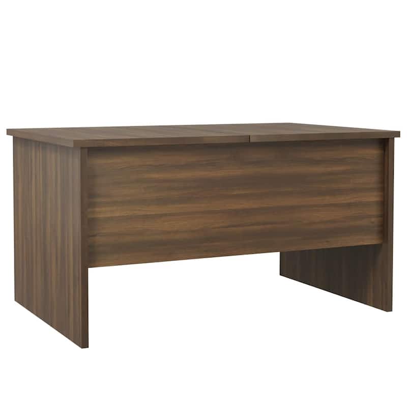 vidaXL Coffee Table Lift Top End Table Accent Side Sofa Table Engineered Wood - 31.5" x 19.7" x 16.7"