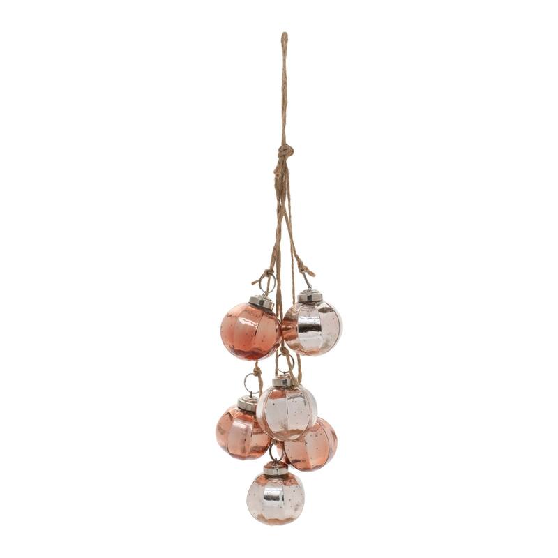 Mini Ball Ornament Cluster (Set of 2) - N/A