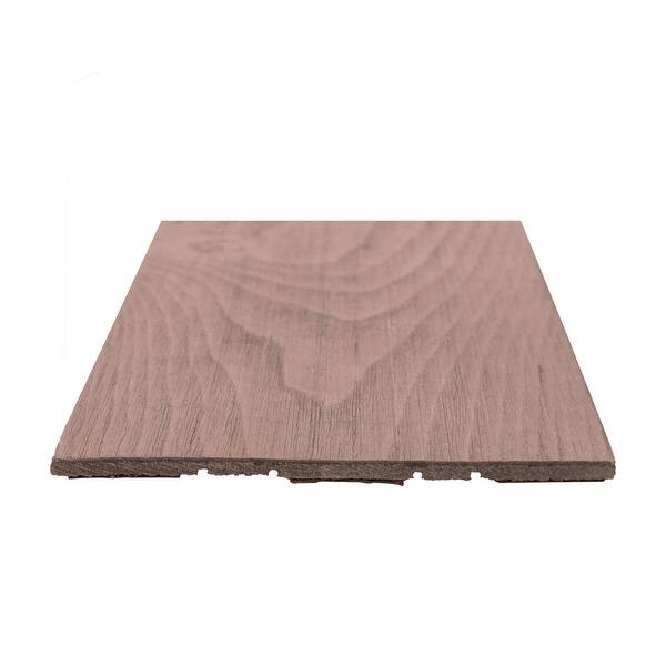 Shop 1 6 Sq Ft Pine Wood Wall Panels Peel Stick Wooden Planks Brown Overstock