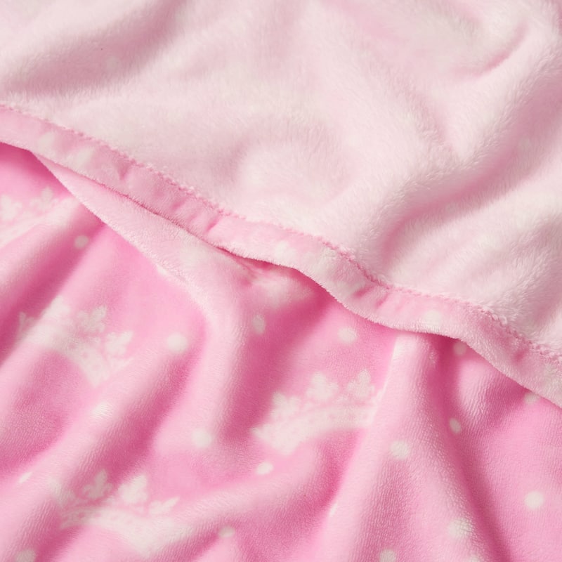 Juicy Couture Plush Baby Throw Blankets