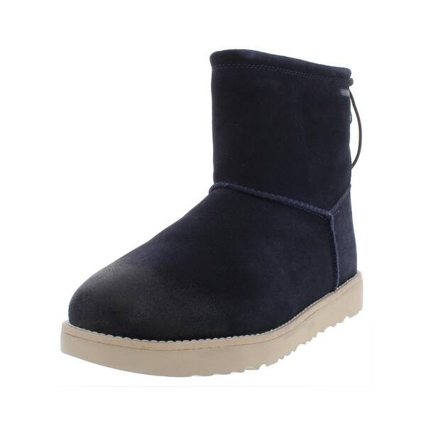 Shop Ugg Mens Classic Toggle Casual Boots Suede Waterproof 8