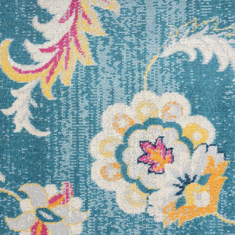 Sevita Traditional Floral Boho-Chic Area Rug