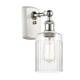 Option White and Polished Chrome / Clear