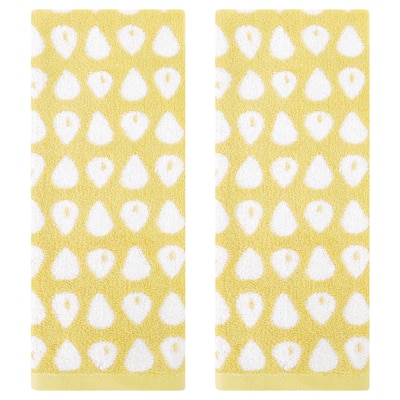 Cute Cartoon Hand Towel Set, 14" x 30" Pure Cotton Hand Towels, Soft Absorbent Decorative Towels for Home, Bathroom