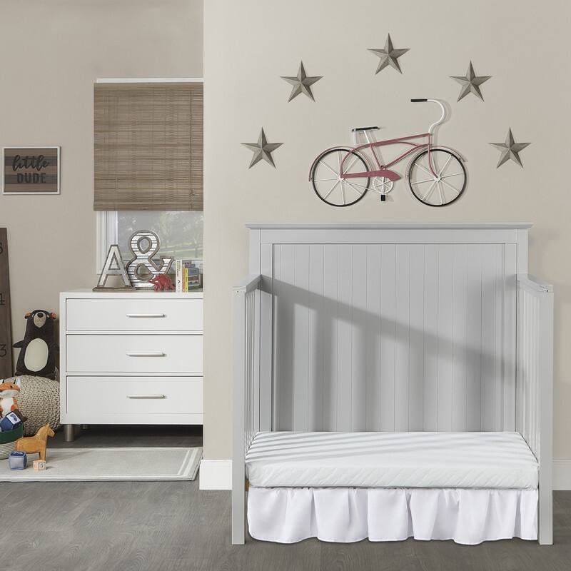 Dream On Me Ava 4-in-1 Convertible Mini Crib