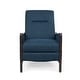 preview thumbnail 14 of 63, Veatch Contemporary Upholstered Pushback Recliner by Christopher Knight Home