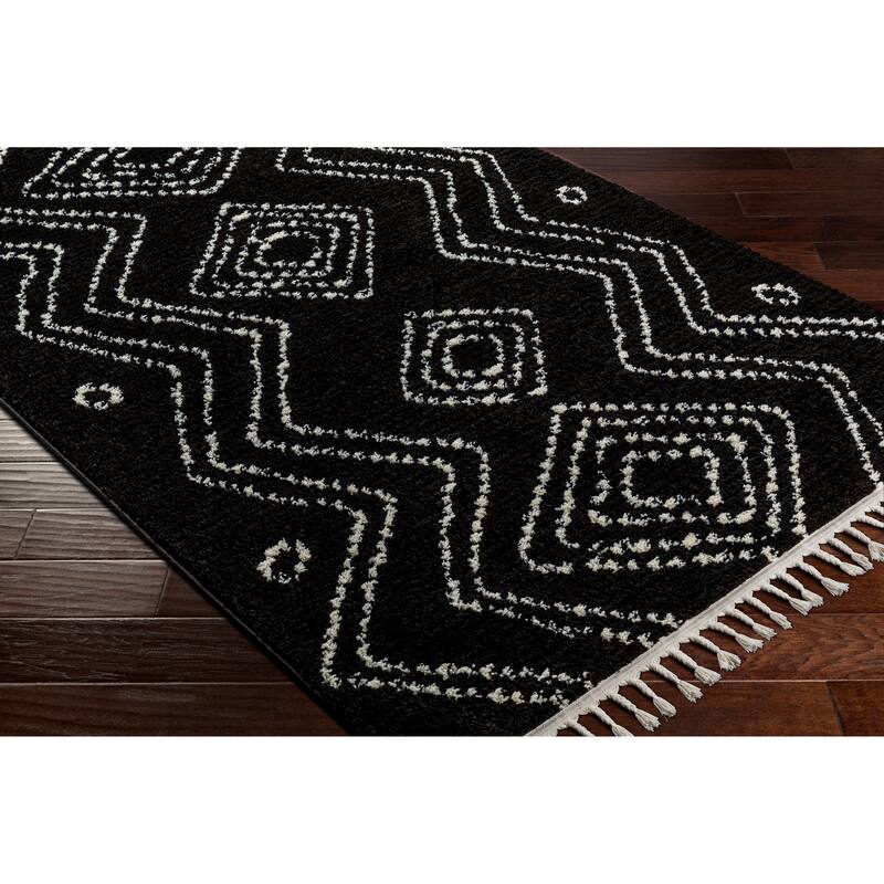 Mr. Kate Winston Boho Diamond Plush Area Rug