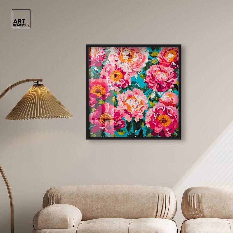Maximalist Bloom Shadowbox by Art Remedy