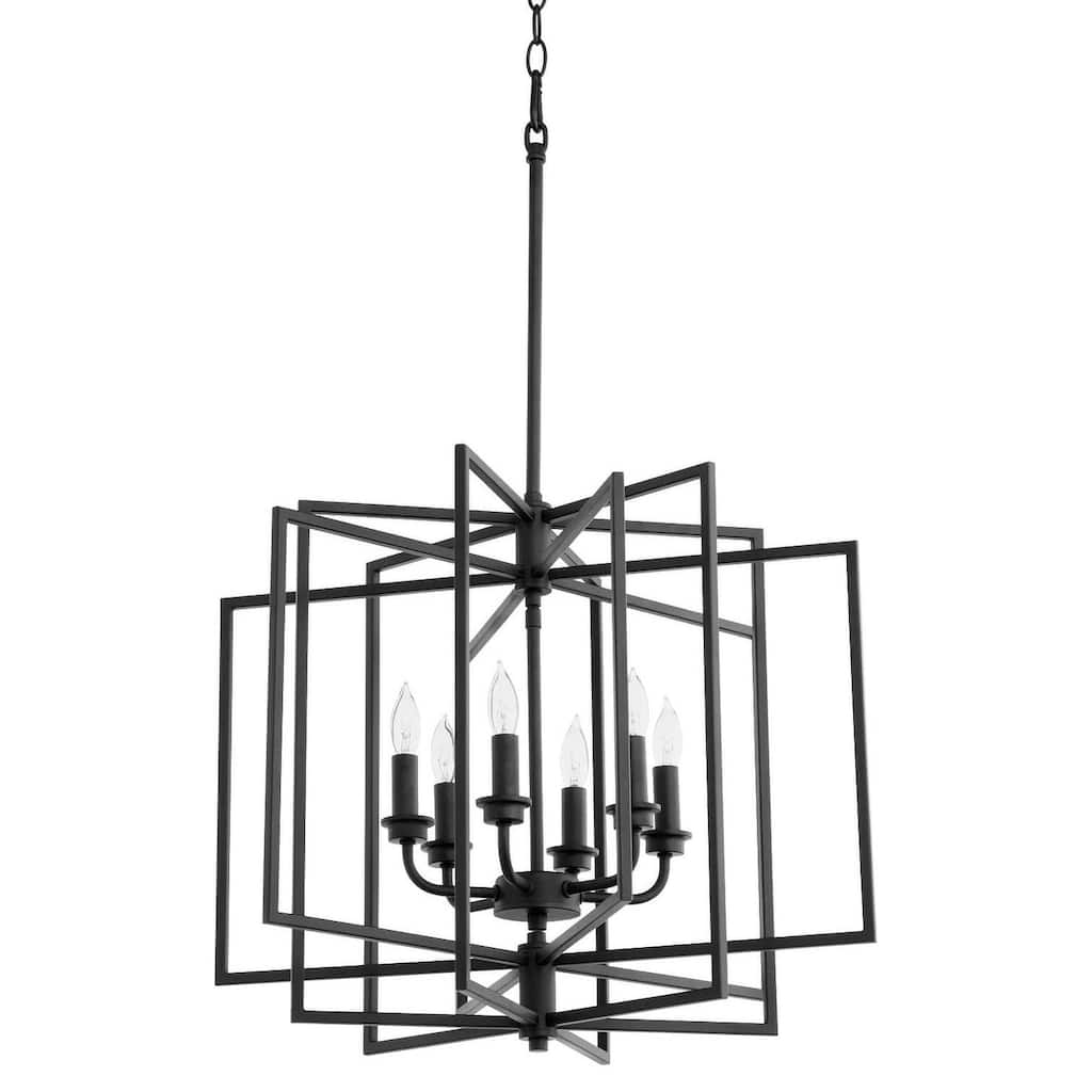 Quorum International 888-6 Hammond 6 Light 22" Wide Taper Candle