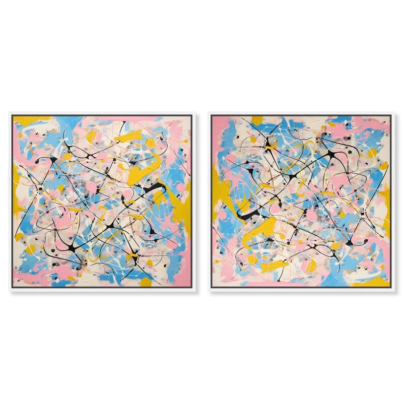 Through the Hoop Canvas by Art Remedy - 20" x 30" - White