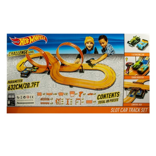 hot wheels slot car track set 632cm