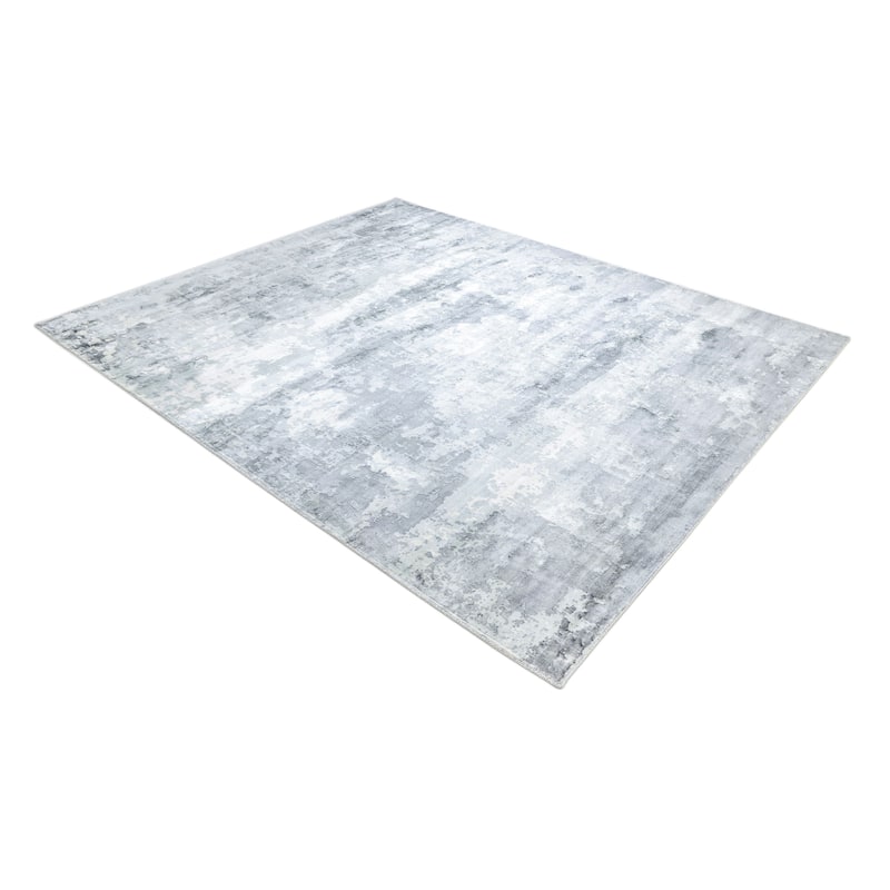 Overton Handmade Modern Contemporary Abstract Area Rug