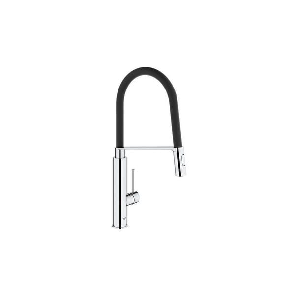 Grohe 31 492 Pre-Rinse Spray Kitchen Faucet with Locking Push Button Control