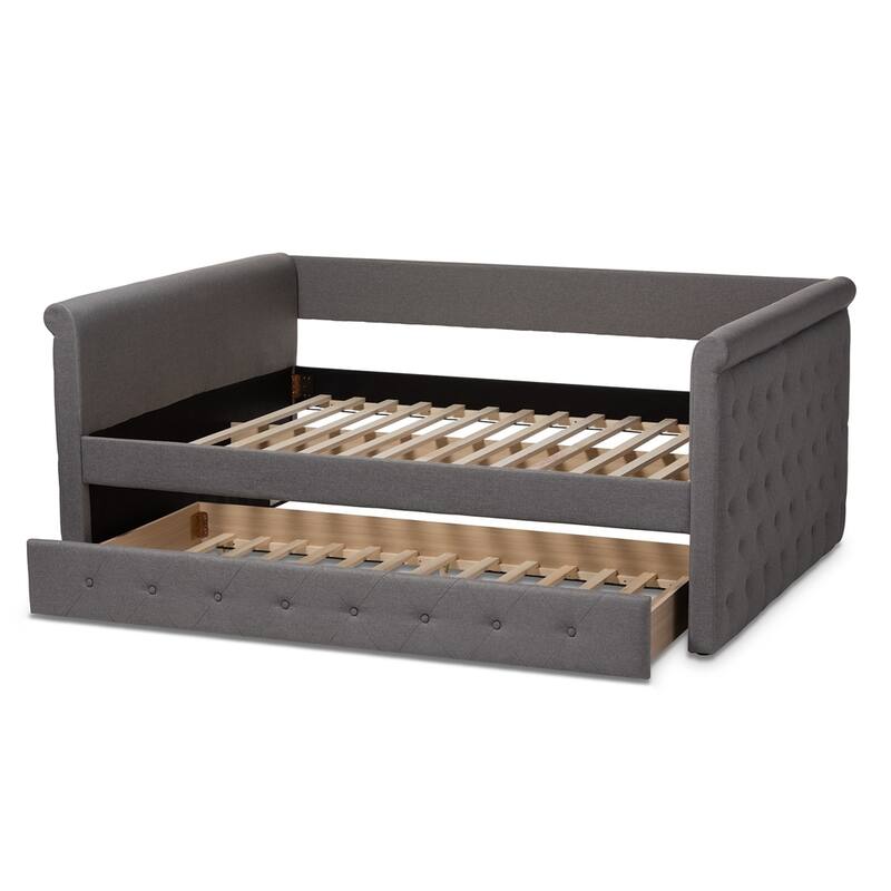Modern and Contemporary Fabric Upholstered Size Daybed