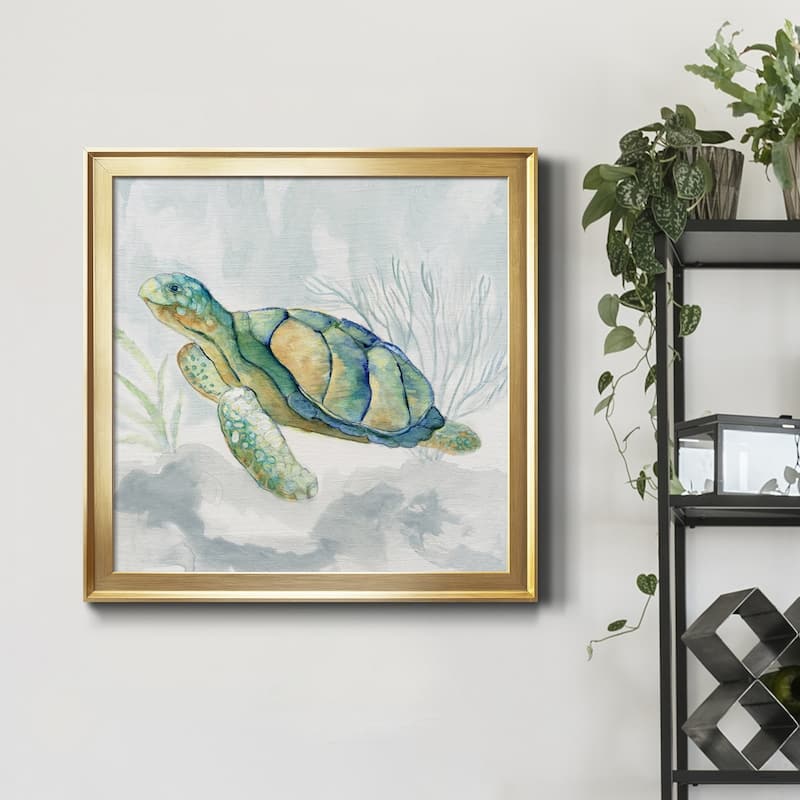Jungle Tiger-Framed Canvas - Ready to Hang