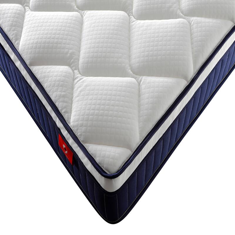 Home Innerspring Mattress Medium Hybrid Mattress In A Box With Certipur-Us Certified Pocket Spring,And Motion Isolation