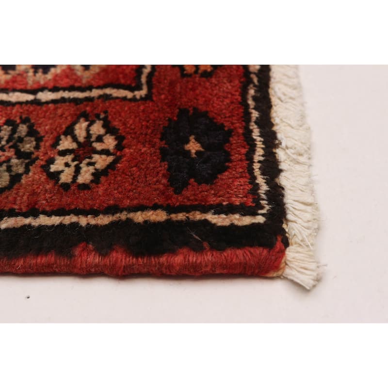 ECARPETGALLERY Hand-knotted Konya Anatolian Red Wool Rug - 3'3 x 6'2
