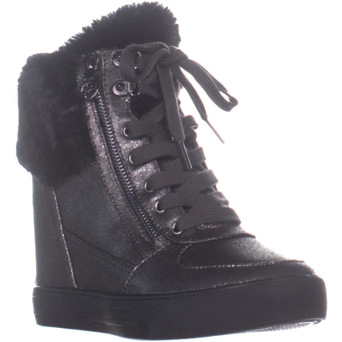 Guess hidden wedge sneakers clearance