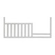 preview thumbnail 2 of 0, Oxford Baby London Lane Guard Rail Arctic Gray