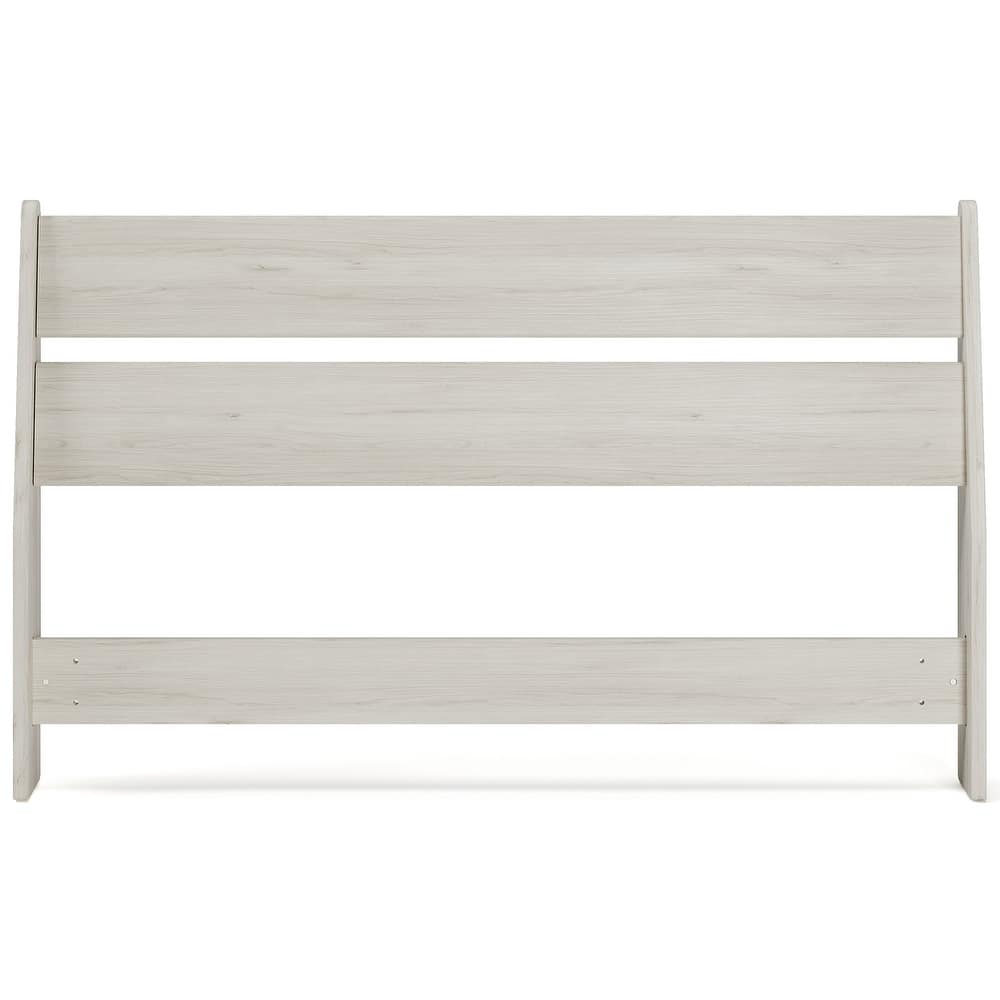 Signature Design by Ashley Socalle Light Natural Woodgrain Panel Headboard