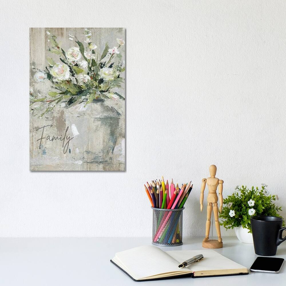 iCanvas "Country Bouquet & Family" by Carol Robinson Canvas Print