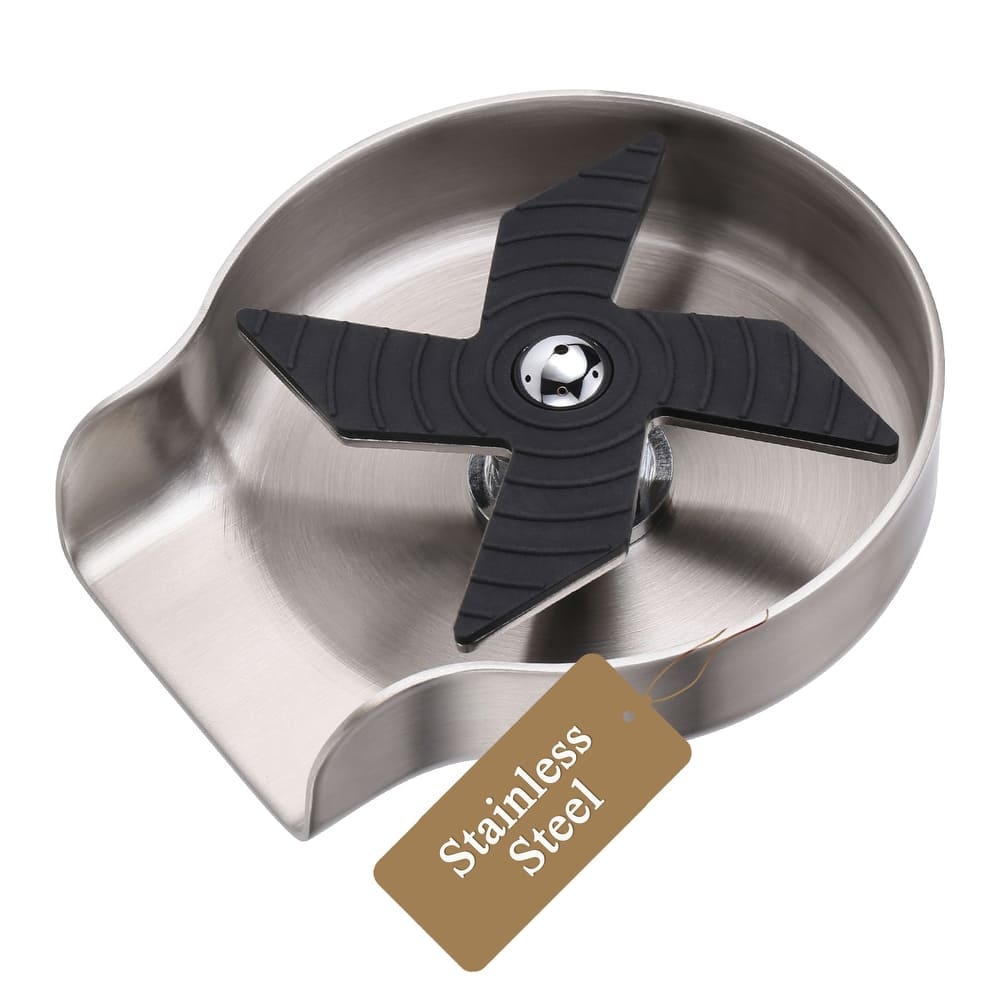 WOWOW Stainless Steel Glass Rinser for Kitchen Sink