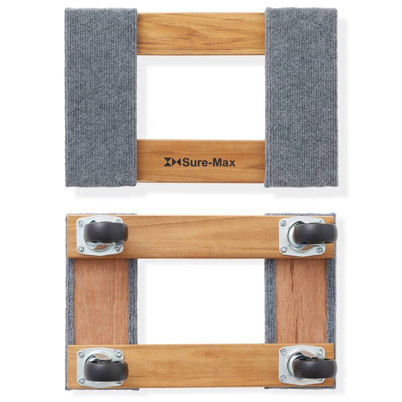Furniture Moving Dolly 2pk  Hardwood with Swivel Casters