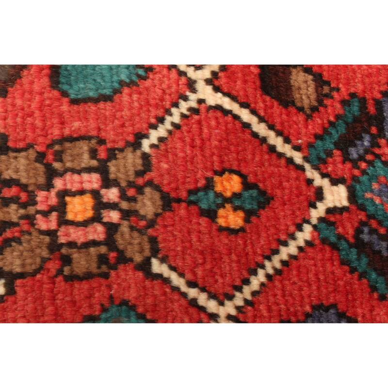 ECARPETGALLERY Hand-knotted Andelz Red Wool Rug - 3'7 x 9'8