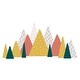 preview thumbnail 6 of 5, Walplus Colorful Yellow Mountains Landscape Children Kids Wall Sticker