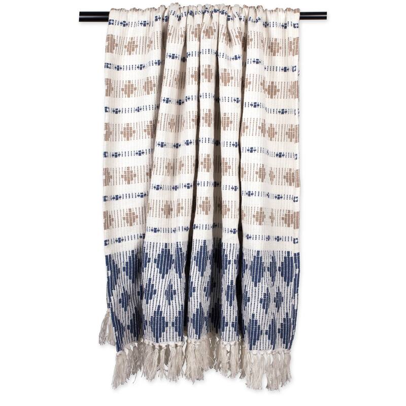 DII Slub Stripe Decorative Throw