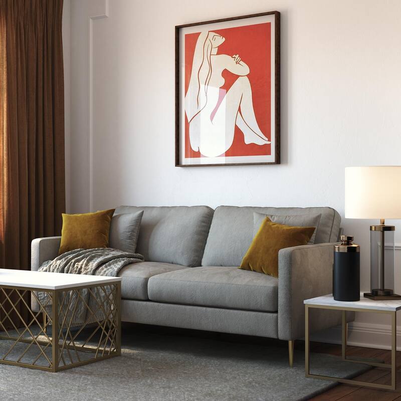 CosmoLiving by Cosmopolitan Highland Sofa with Pillows