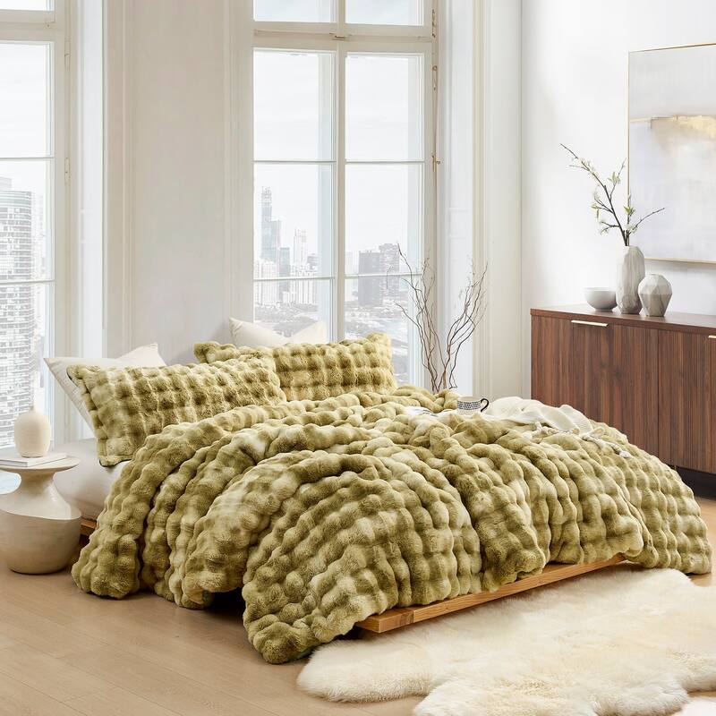 Snowball® Chunky Bunny - Coma Inducer® Oversized Comforter Set - Multi Moss Stone - King