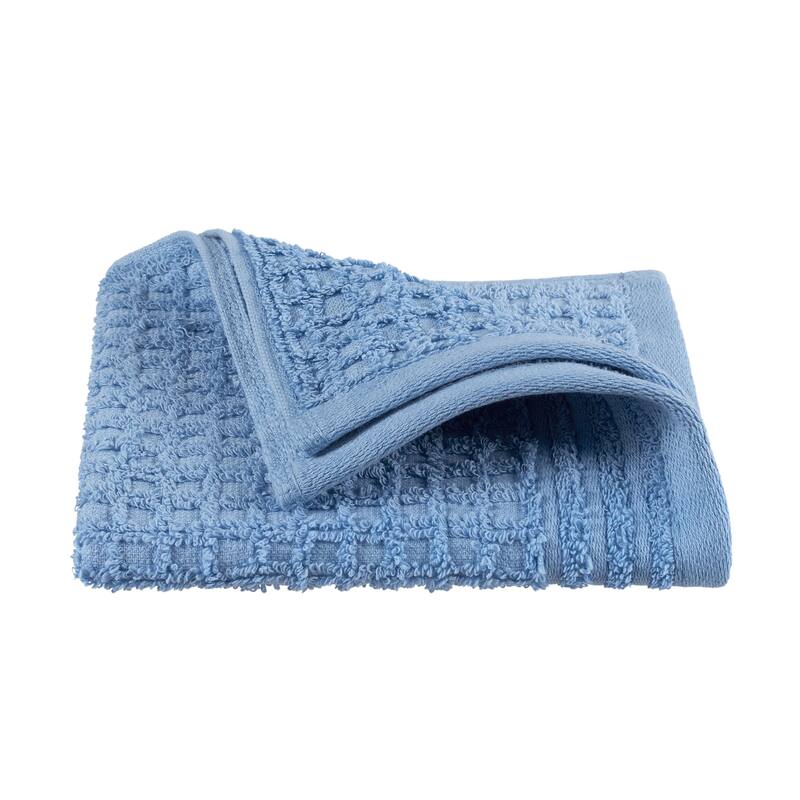 Southern Tide Sculpted Textured Harpoon Gray Wash Cloth - Wash - Little Boy Blue