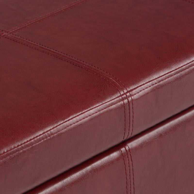 WYNDENHALL Stanford Upholstered Storage Ottoman