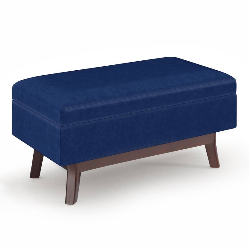 Wyndenhall Ethan Mid-century Modern Rectangular Table Ottoman