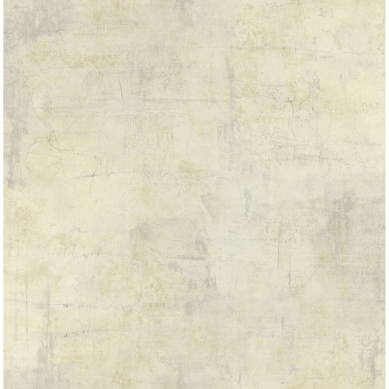 Seabrook Designs Brilliant Texture Faux Unpasted Wallpaper - 20.5 in. W x 33 ft. L - Metallic Gold and Tan
