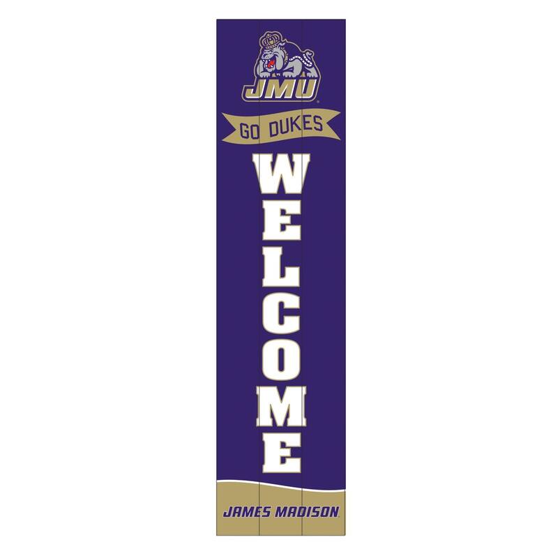 47" Porch Leaner Welcome Wall Sign, James Madison University