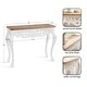 preview thumbnail 2 of 9, Kate and Laurel Antonella Wood Console Table - 38x13x30