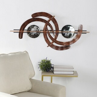 StyleCraft Orbital - Metal Wall Art Sculpture - Bed Bath & Beyond ...